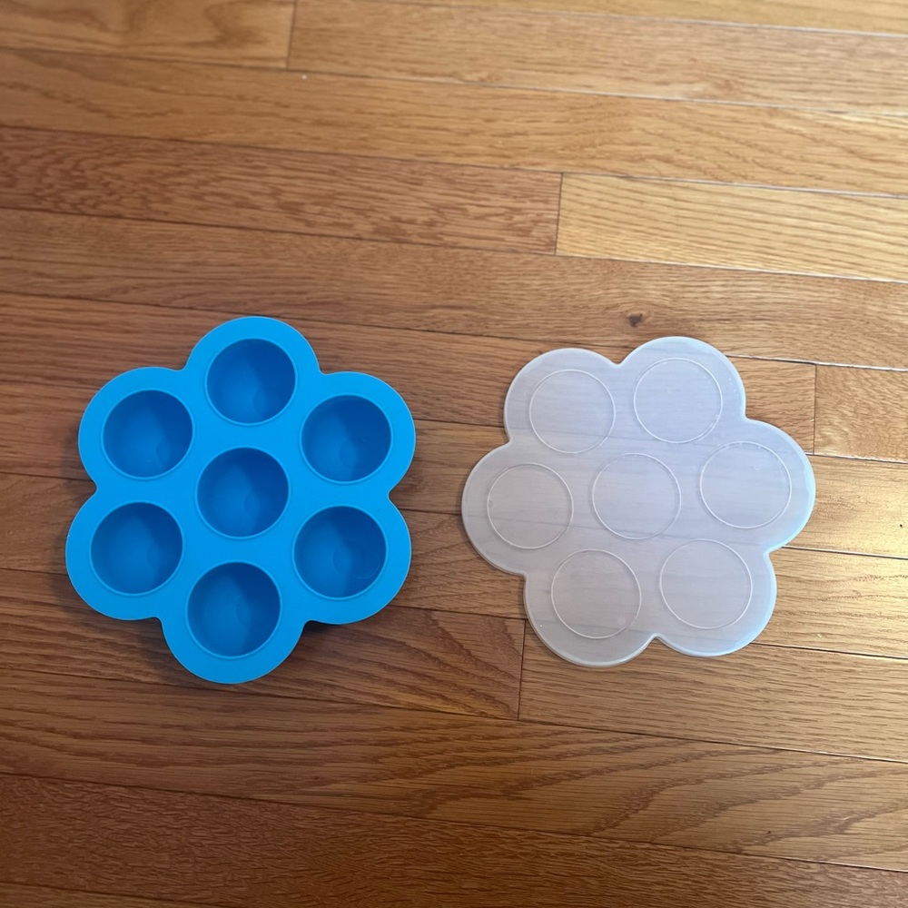 Websun Blue Silicone Egg Bite Molds
